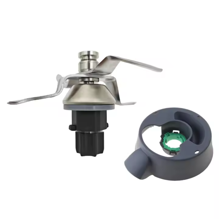 Cuchilla de repuesto para procesador de alimentos Vorwerk Thermomix TM31, Base de olla principal, piezas de cabeza de cuchillo de acero inoxidable, placa fija - 1