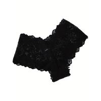 6 piezas de tangas de encaje floral, lencería cómoda y transpirable, bragas sexys para damas - details 8