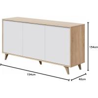 Molo Kikua Plus Conjunto de Muebles para Sala de Estar de Madera Canadian - details 2