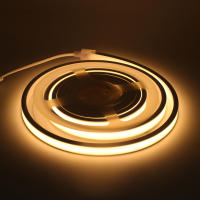 Tira de luces LED COB de 5V, cinta de neón Flexible de alta densidad, 320LED/m, 3000K, 4000K, 6000K, RA90, lámpara de cuerda de neón resistente al agua - details 10