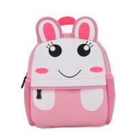 Mochilas escolares de animales para niños pequeños, morral Escolar de neopreno con dibujos de monos en 3D, para guardería - details 3
