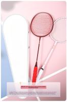 Raqueta De Bádminton Ultra Ligero Y Duradero Traje Adulto Competición Entrenamiento Bola Doble Raqueta - details 21