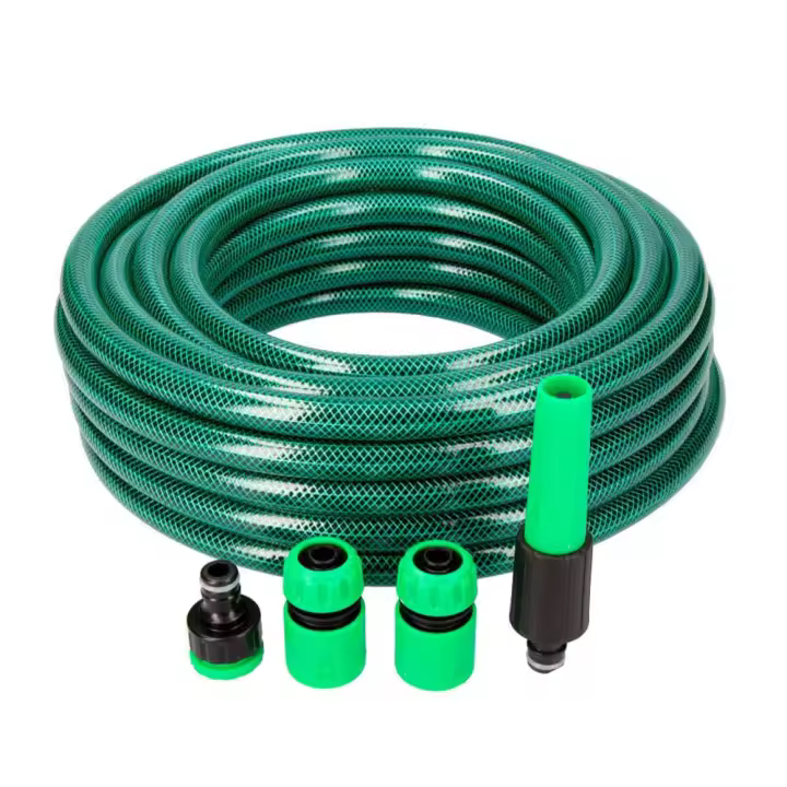 Manguera para Jardín para Riego, Reforzada con Adaptadores - 1