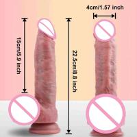Vibrador Telescópico Realista Plug Anal Estimulación Vaginal Juguete Intimo para Mujeres - details 3