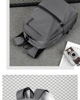 Mochila de negocios casual para hombres con gran capacidad y compartimento para computadora - details 19
