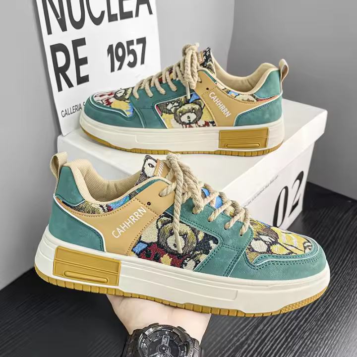 Zapatos De Tablero Deportivos Casuales Versátiles, Nuevos Y Cómodos Zapatos Blancos - 1