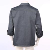 Ropa de Chef de manga larga, uniforme de cocina para restaurante, abrigo de Chef para hombres y mujeres, chaquetas de trabajo de camarero, uniforme profesional general - details 40