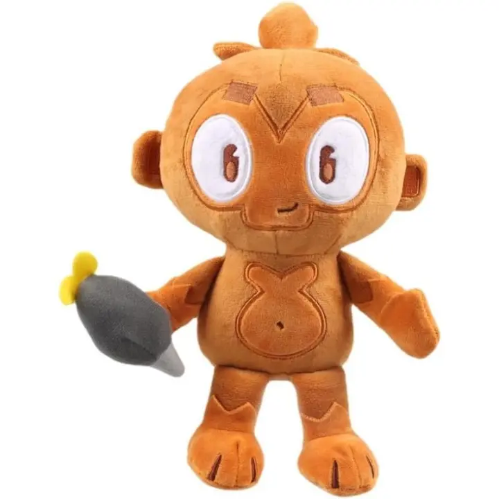 Bloons td 6 Plus, lindo mono de dardo marrón y mono de hoja azul, regalo de compañía emocional, regalo de cumpleaños - 1