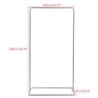 Arco de Globo para Decoración de Bodas y Eventos en Jardín al Aire Libre y Interior Metal con Diseño de Arco Cuadrado 6.5x3.4ft - details 12