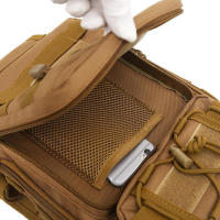 Bolsa táctica Molle para equipo de pesca en el pecho para hombre, Camping, senderismo, caza, eslinga, un solo hombro, bolsa deportiva - details 15
