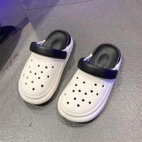 Zapatillas de Mujer Impermeables Nuevas para Verano Zapatillas de Jardín Suave para Interiores Clásico Sandalias de Cuidado para Madres - details 13