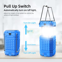 Linternas solares regalo recargables  camping Portátil multifunción LED manivela Faroles jardin exterior - details 3