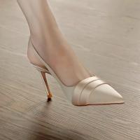 Sandalias de Tacón Alto para Mujer Verano 2025 Diseño de Punta en Pico, Elegante y Formal - details 2