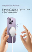 Baseus Cargador inalámbrico magnético 15W carga rapida para iPhone, Xiaomi, Samsung, Huawei - details 3
