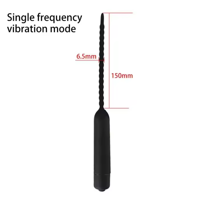 Leten Vibrador de 10 Frecuencias Juguete Sensorial para Hombres Enchufe Uretral Leten - 1