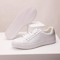 Zapatos blancos retro con punta negra para hombre, zapatillas versátiles - details 10