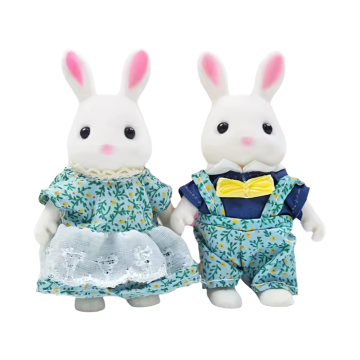 Casa De Muñecas Miniatura 1:12 DIY Con Familia De Animales Del Bosque Regalo Para Niños Material Plástico Tema Anime - 1