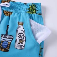 Pantalones cortos de baño de secado rápido para niños, bañadores, bañadores de verano, pantalones cortos de playa para niños, tabla de Surf, pantalones masculinos - details 7