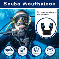 Regulador de Boquilla de Snorkel Boquilla de Buceo Accesorio Universal Reemplazo Respirador de Silicona de Buceo Azul - details 2
