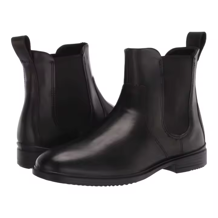Botines transpirables, botas de mujer de cuero clásicas informales - 1