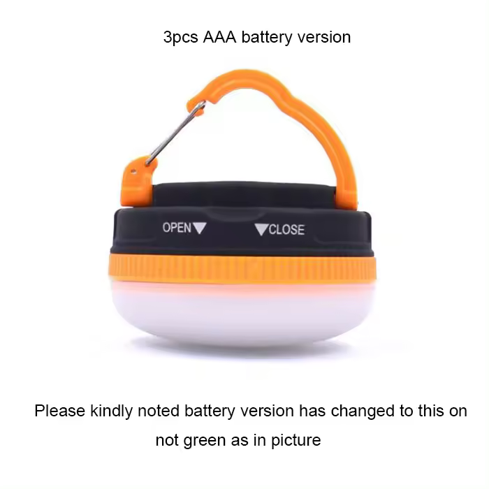 Linterna Led portátil con batería o carga USB, lámpara de emergencia de trabajo con imán, colgante o magnética - 1