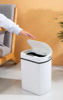 Cubo de basura con sensor automático para cocina y hogar, cubo de basura inteligente para baño, Herramientas de limpieza - details 3