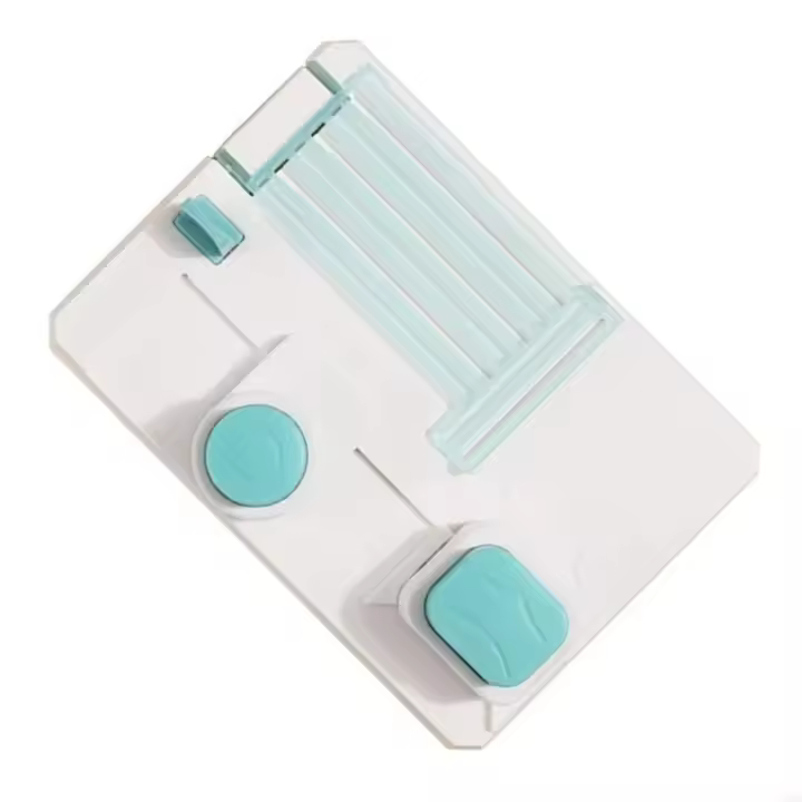 Máquina de estampado de letras para hacer tarjetas, dispositivo de papel, álbum de recortes, papel en relieve del alfabeto, perforadora de letras educativas, perforadoras de papel - 1
