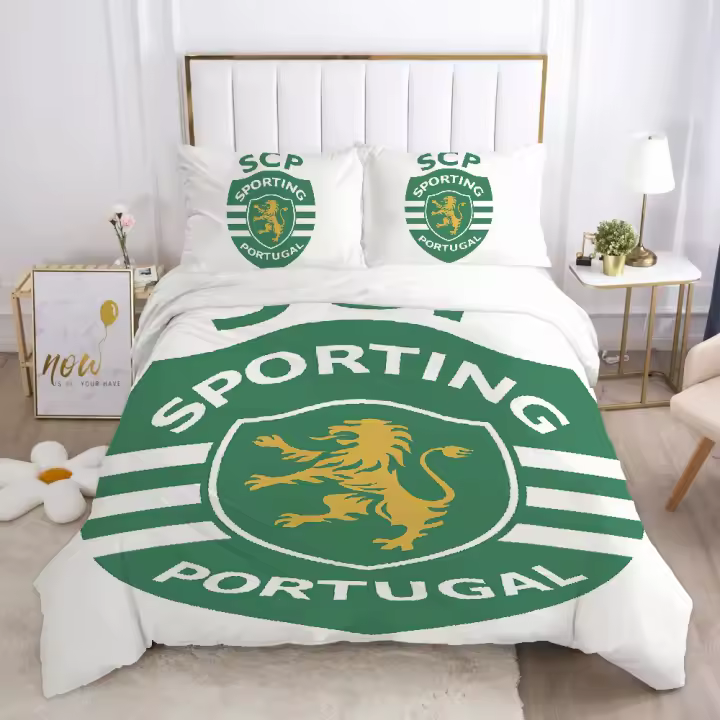 Juego de Ropa de Cama de Doble Acolchado Funda de Oso, Edredón, Funda de Almohada Tamaño Rey - 1