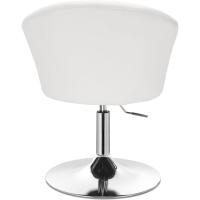 Cromado, Cuero Sintético Taburete bajo Sillas Bar Taburete Peluquería Silla de Escritorio - details 3