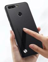 Funda de Lujo de Cuero PU para Honor 8 Pro Cubierta Trasera Mate, A Prueba de Golpes, Protección de Silicona TPU - details 3