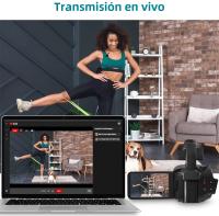 Cámara Profesional de Video 4K 60fps 64mp Pantalla Táctil Giratoria Micrófono Inalámbrico WiFi - details 4