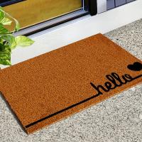Alfombra de Entrada de PVC Antidesgaste Impermeable, Antideslizante, Fibra de Coco Falsa para Hogar y Oficina - details 5