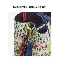 Marca CH, diseño clásico con letras, hombro, puede ser cruzado, bolso de mujer elegante de alta calidad, mochila de lujo de gran capacidad y alta gama - details 8