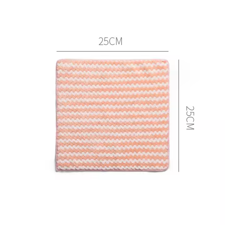 Paño de Plato de Vellón de Coral Súper Absorbente Toalla de Secado Rápido para Cuerpo, Toalla de Baño, Secado de Sauna Húmedo y Seco - 1
