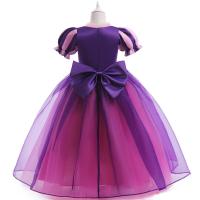 Vestido de fiesta de cumpleaños de princesa púrpura para niñas pequeñas, disfraz de Halloween, Pascua, carvinal, vestido de fiesta de vacaciones para niñas - details 31