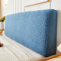 Funda de Cama de Terciopelo Jacquard Protector de Cabeza y Lado de Cama con Elástico Material Poliéster Resistente al Polvo para Decoración de Hogar y Hotel - details 21