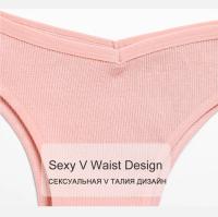 5 unids/set de bragas brasileñas de algodón para mujer, ropa interior femenina con cintura en V, ropa interior cómoda, Bikini con espalda en T de tiro bajo, lencería para niñas, nuevo - details 25