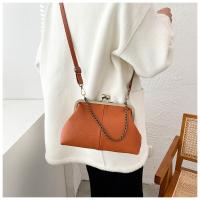Nueva Bolsa de Concha 2025 Patrón de Lichi, Clip de Cadena, Bolso de Mano para Mujeres Sencillas - details 23