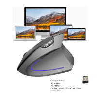 Ratón Inalámbrico Recargable Vertical 4800Dpi Silencioso Ergonómico con 6 Botones - details 8