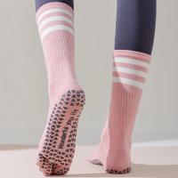 Calcetines de Yoga con cinco dedos divididos para mujer, medias profesionales de Pilates, de algodón, antideslizantes, de tubo medio, para interiores, baile, Fitness y deportes - details 21