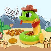Juguete eléctrico de serpiente de cascabel: aterrador y complicado, ideal para juegos de fiesta, juego de fiesta de cazador de oro de serpiente de cascabel hambriento para niños y niñas - details 0