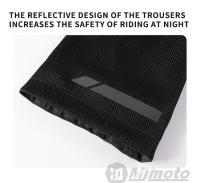Pantalones de Motocicleta Retro VEMAR Textura Delgada, Anti-caída, Anti-desgaste, Duradero - details 5