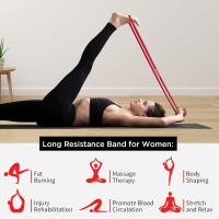 Resistencia para dominadas, Banda de látex, Banda elástica de Entrenamiento, Banda de Fitness roja para Entrenamiento, Unisex, Ideal para el hogar, Gimnasio, Yoga, - details 1