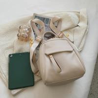 Bolso mujer 2025 nueva mochila de cuero suave para mujer, mochila pequeña de viaje literario de moda bolso de mujer - details 3