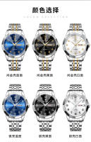 Reloj de hombre de marca suiza de lujo impermeable doble calendario nuevo reloj de cuarzo - details 6