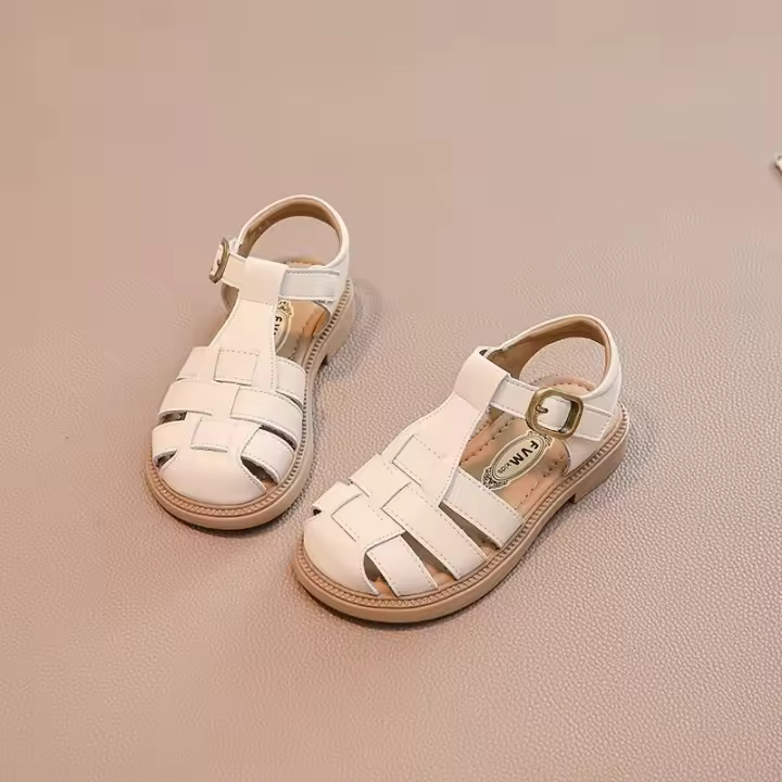 Zapatos de niña, princesa con bolso para niños, sandalias romanas de suela suave para bebé, novedad de verano - 1