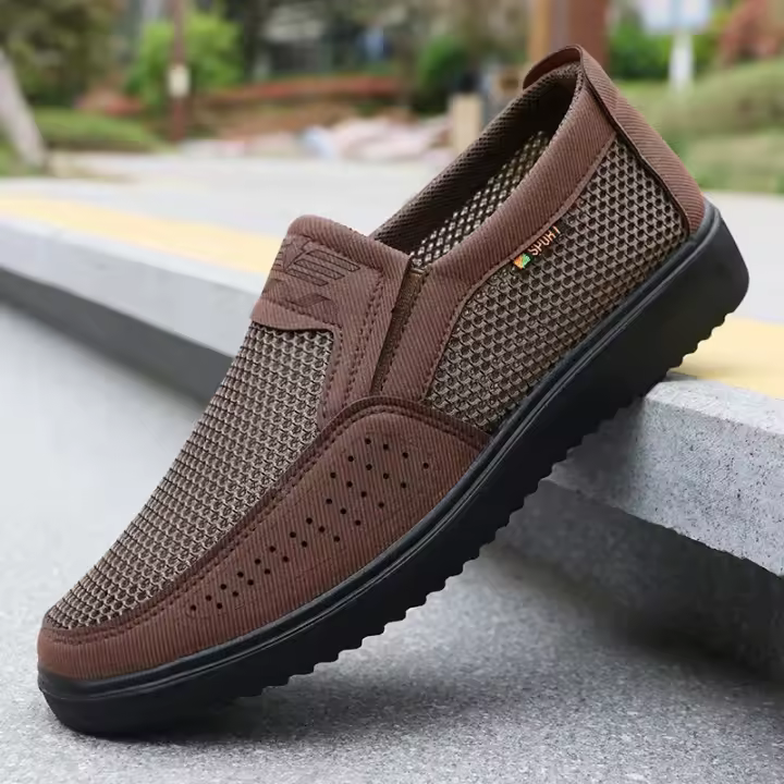 Zapatos Casuales para Hombre Transpirables de Malla, Ligeros Antideslizantes, Talla 39-47 - 1
