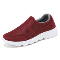 2025 nuevos zapatos de tela verano pareja zapatos de ancianos zapatos deportivos casuales de suela suave zapatos individuales de suela suave zapatos para caminar de mediana edad y ancianos - details 0