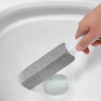 Cepillo De Limpieza Para Inodoro Natural Pumice Con Mango Largo Herramienta De Limpieza De Baño Cepillo De Dientes Para El Hogar - details 4