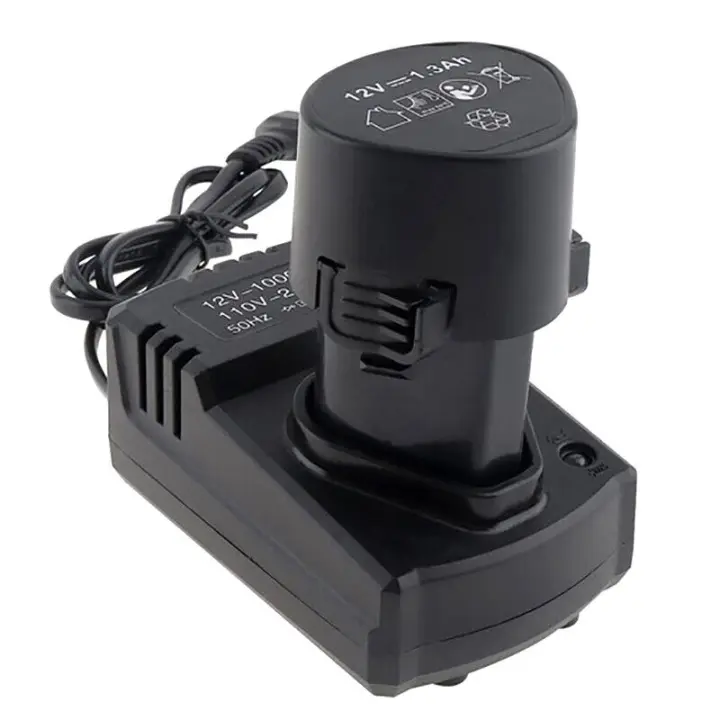 Cargador de Taladro de Litio Universal 12V Cargador Rápido DC para Destornilladores Inalámbricos Longyun Fuge Shrimp Gomez y Más - 1
